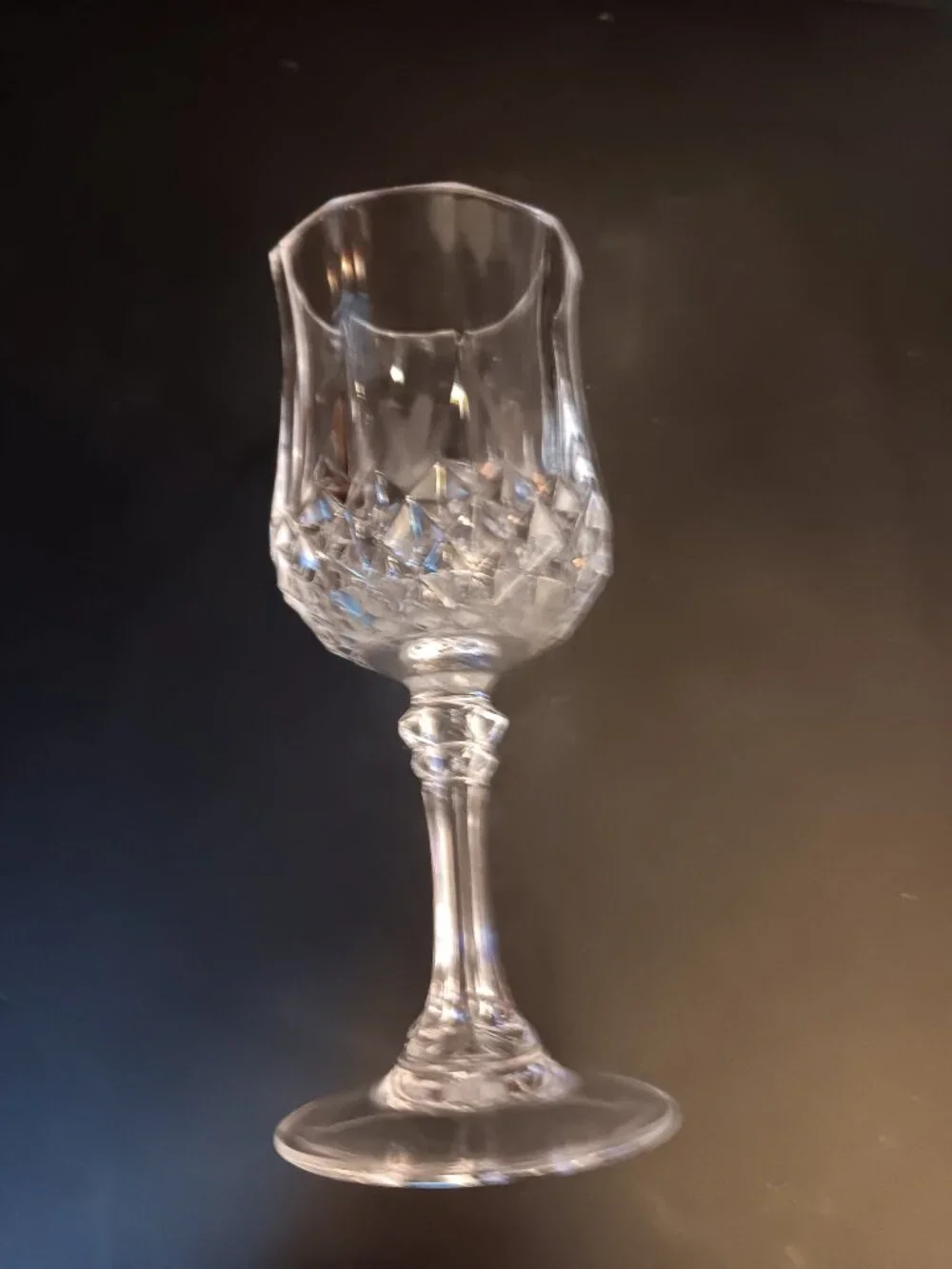 Vintage D' ARQUES LONGCHAMP CORDIAL GLASSES SET OF 4 RARE 4-1/2 inches tall!!!